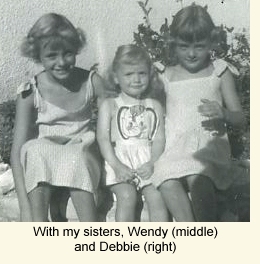 Linda Bailey with sisters Wendy and Debbie